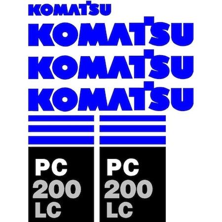 Aftermarket Decal Set KMPC200LC-7DECALSET